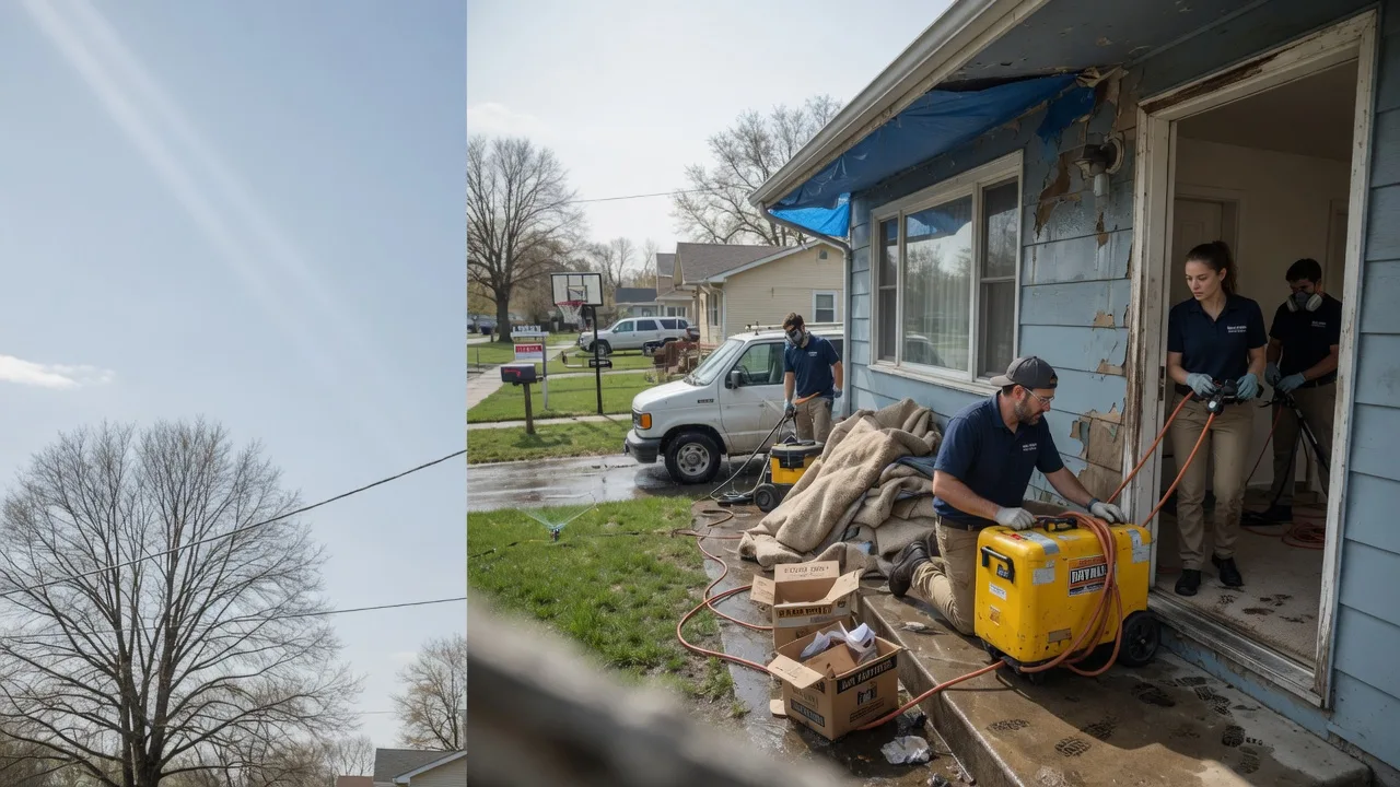 Basement Flood Cleanup in Waynesburg, OH near me